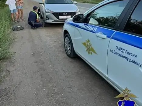 Полицейские помогли женщине с ребенком на трассе в Самарской области