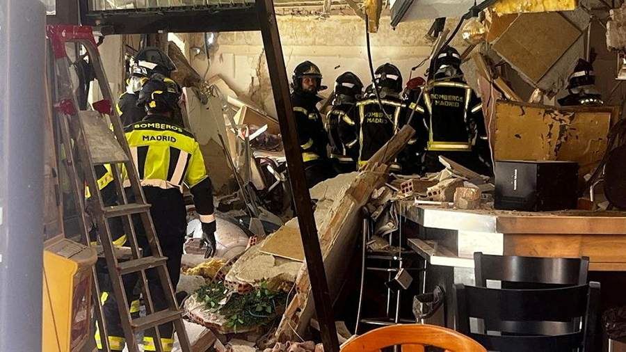 При взрыве в баре в Мадриде пострадали 25 человек